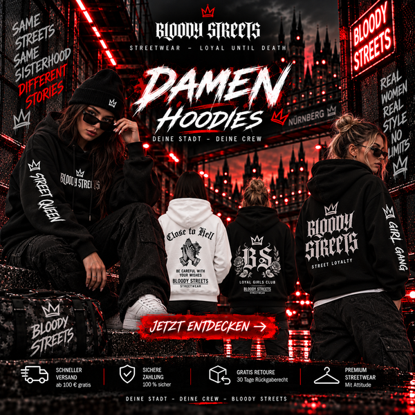 Damen Hoodies – Trendige Streetwear Hoodies Damen für jedes Outfit