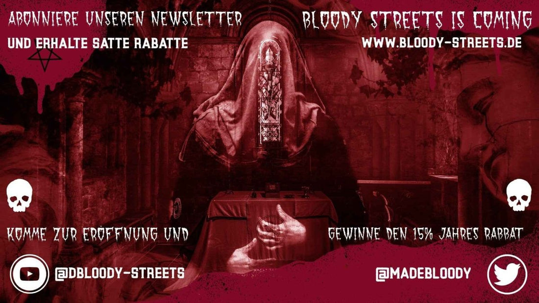BLOODY STREETWEAR BY BLOODY STREETS - WIR SIND DA - HAST DU ANGST? - BLOODY-STREETS.DE