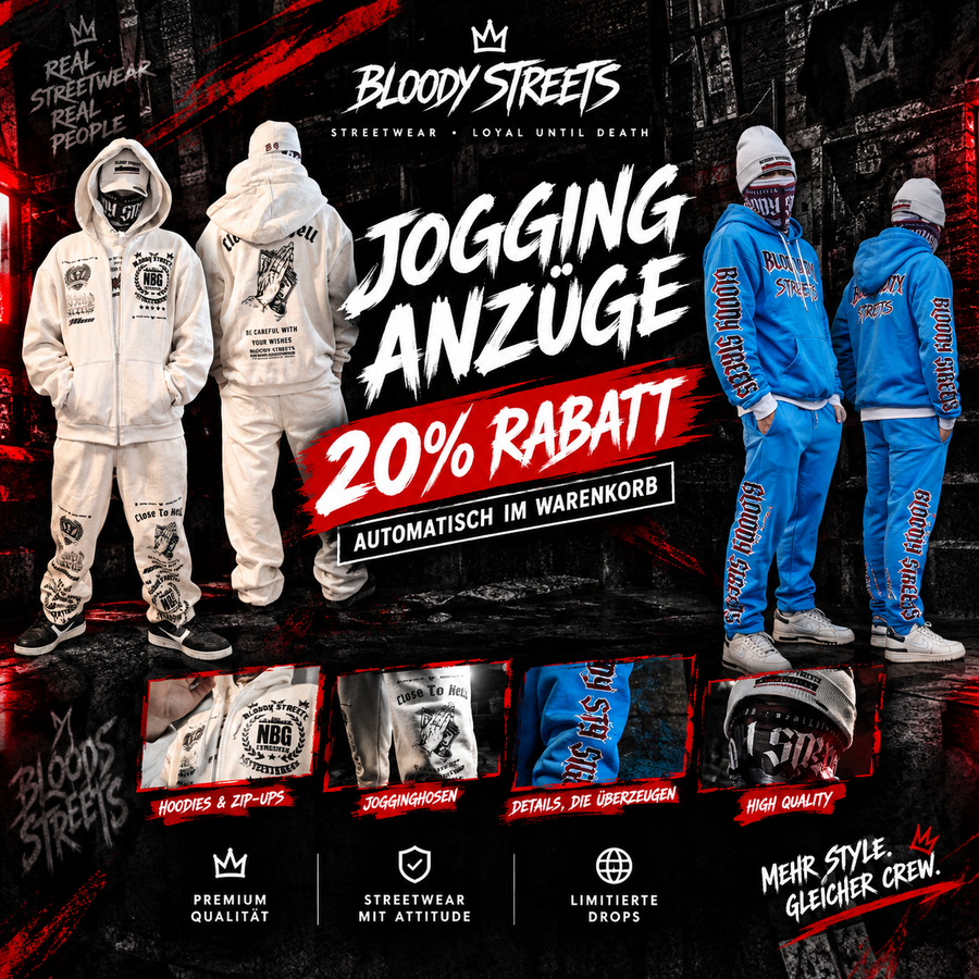 Streetwear Jogginganzug Herren