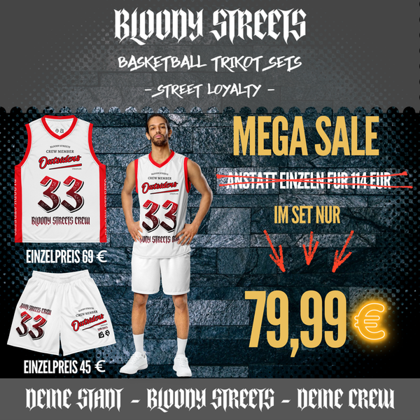 Basketball Trikot Sets für dein Team | BLOODY-STREETS.DE