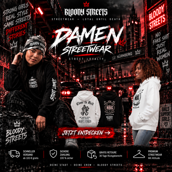 Damen Streetwear Bekleidung für trendbewusste Frauen