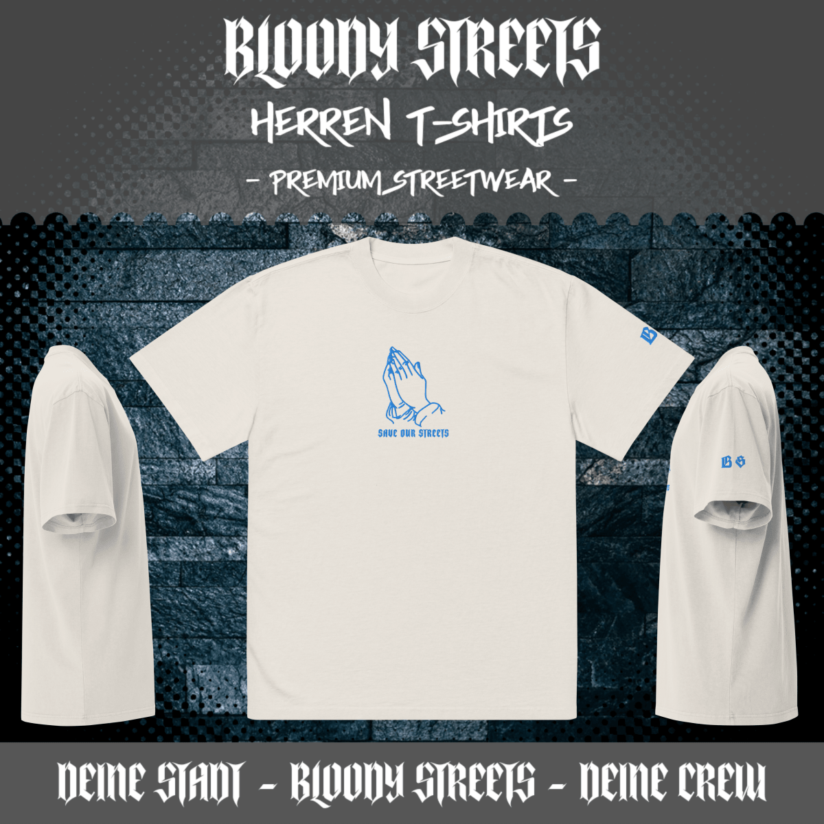 STREETWEAR T-SHIRT HERREN