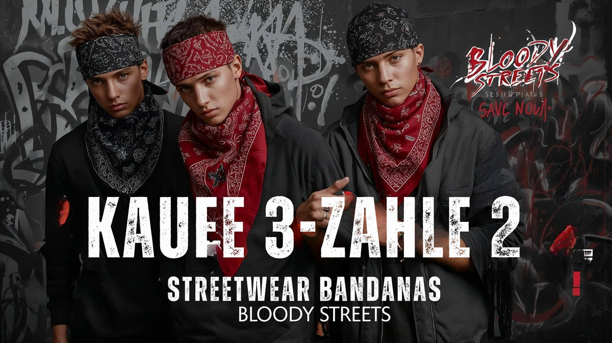 Streetwear Bandanas – Stilvolle und vielseitige Bandanas für jeden Look