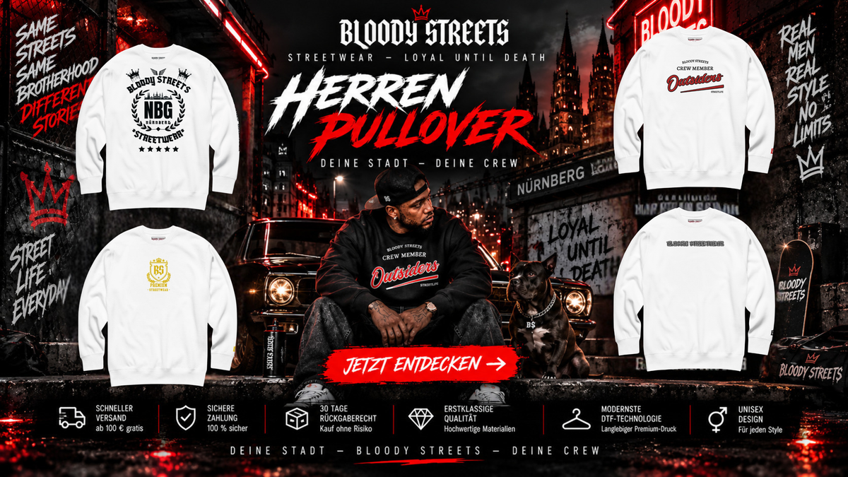 Herren Streetwear Pullover Kollektion