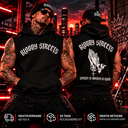 Hoodie ohne Ärmel BS333