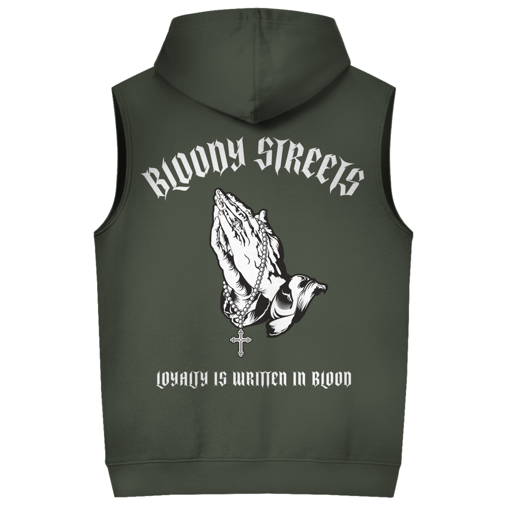 Hoodie ohne Ärmel BS333