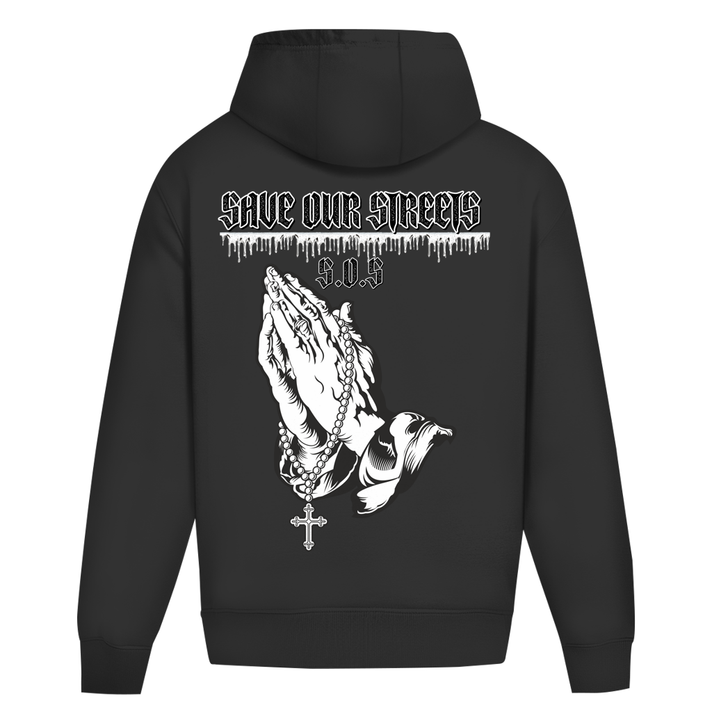 Oversize Hoodie Ohne Kordel BS333