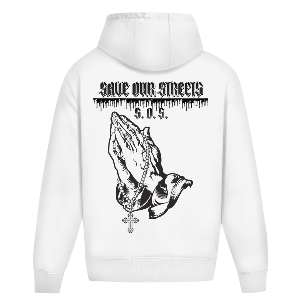 Oversize Hoodie Ohne Kordel BS333