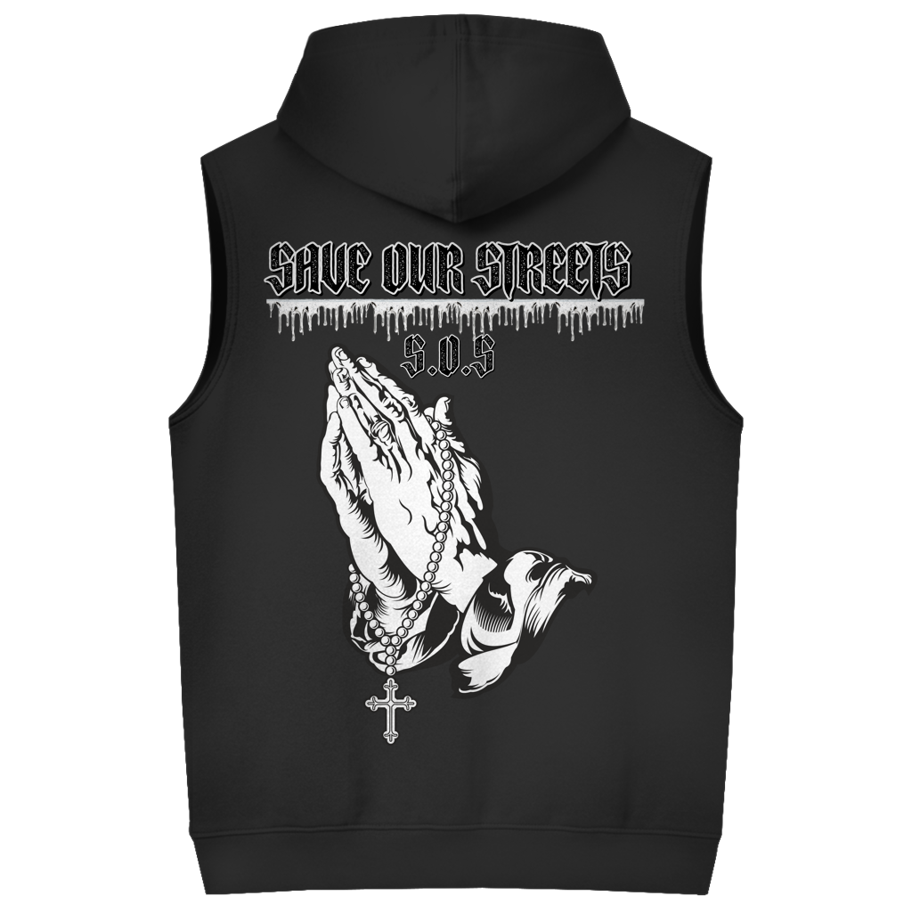 Hoodie ohne Ärmel BS333