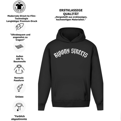 Oversize Hoodie Ohne Kordel BS333