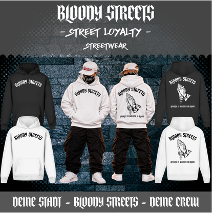 Oversize Hoodie Ohne Kordel BS333