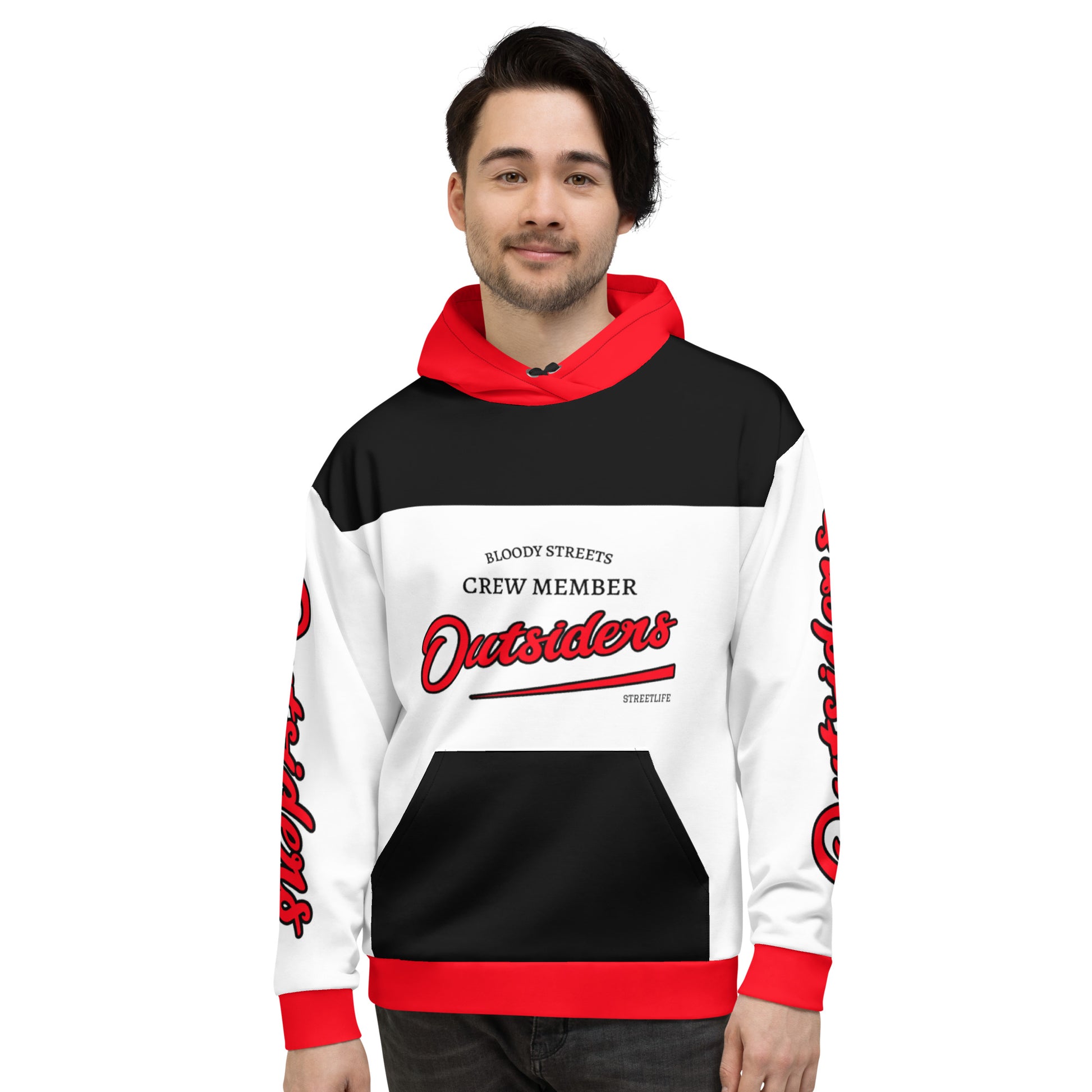 Streetwear Hoodie BS OUTSIDERS Unisex - BLOODY-STREETS.DE Streetwear Herren und Damen Hoodies, T-Shirts, Pullis
