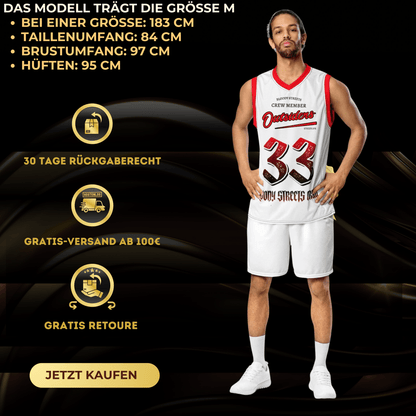Basketball Jersey - BS OUTSIDERS - Unisex Recycled - BLOODY-STREETS.DE Streetwear Herren und Damen Hoodies, T-Shirts, Pullis