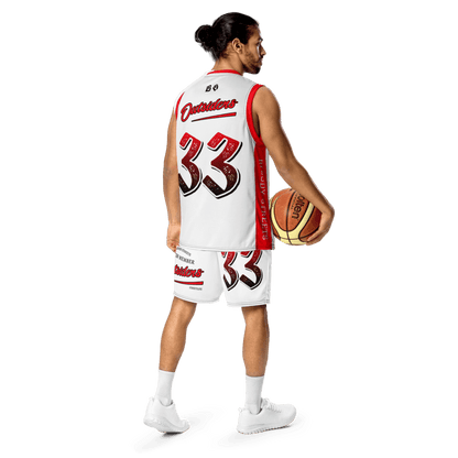 Basketball Trikot Spar - Set White - BLOODY - STREETS.DE Streetwear Herren und Damen Hoodies, T-Shirts, Pullis