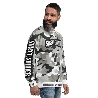 Bloody Camouflage Bull Dog Street Soldier Pullover - BLOODY - STREETS.DE Streetwear Herren und Damen Hoodies, T - Shirts, Pullis