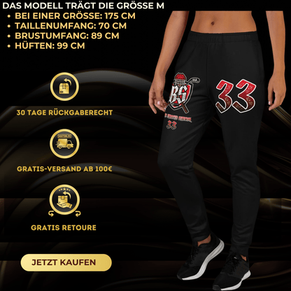 Bloody Streets Hockey Damen Joggers - BLOODY-STREETS.DE Streetwear Herren und Damen Hoodies, T-Shirts, Pullis