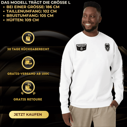 BS Classic Streetwear Pullover D - T - F - BLOODY - STREETS.DE Streetwear Herren und Damen Hoodies, T-Shirts, Pullis