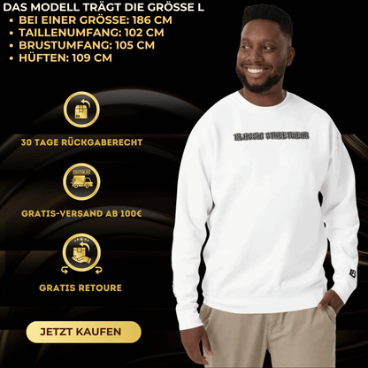BS CLASSIC Streetwear Pullover "OG" - BLOODY - STREETS.DE Streetwear Herren und Damen Hoodies, T-Shirts, Pullis
