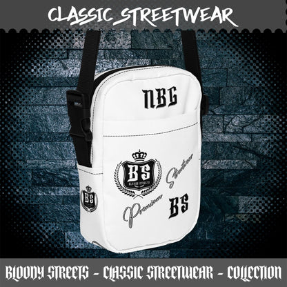 BS Classic Streetwear Umhängetasche - BLOODY - STREETS.DE Streetwear Herren und Damen Hoodies, T-Shirts, Pullis