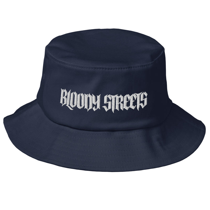 Old School-Fischerhut - CLASSIC Bloody Streets - BLOODY-STREETS.DE Streetwear Herren und Damen Hoodies, T-Shirts, Pullis