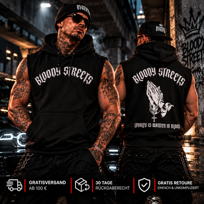 Hoodie ohne Ärmel BS333