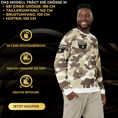 Classic Streetwear Pullover OG SAND STORM - BLOODY - STREETS.DE Streetwear Herren und Damen Hoodies, T-Shirts, Pullis