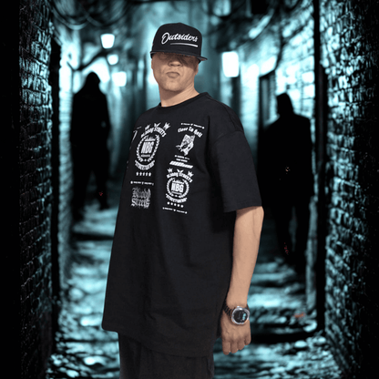Oversize T-Shirt BS NÜRNBERG - BLOODY - STREETS.DE Streetwear Herren und Damen Hoodies, T-Shirts, Pullis