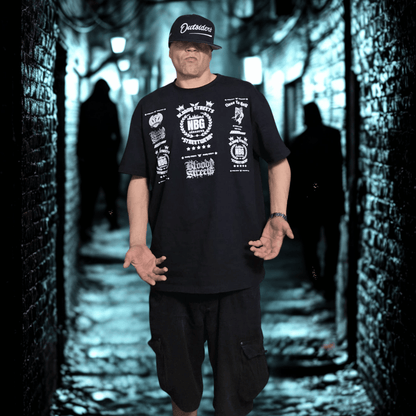 Oversize T-Shirt BS NÜRNBERG - BLOODY - STREETS.DE Streetwear Herren und Damen Hoodies, T-Shirts, Pullis