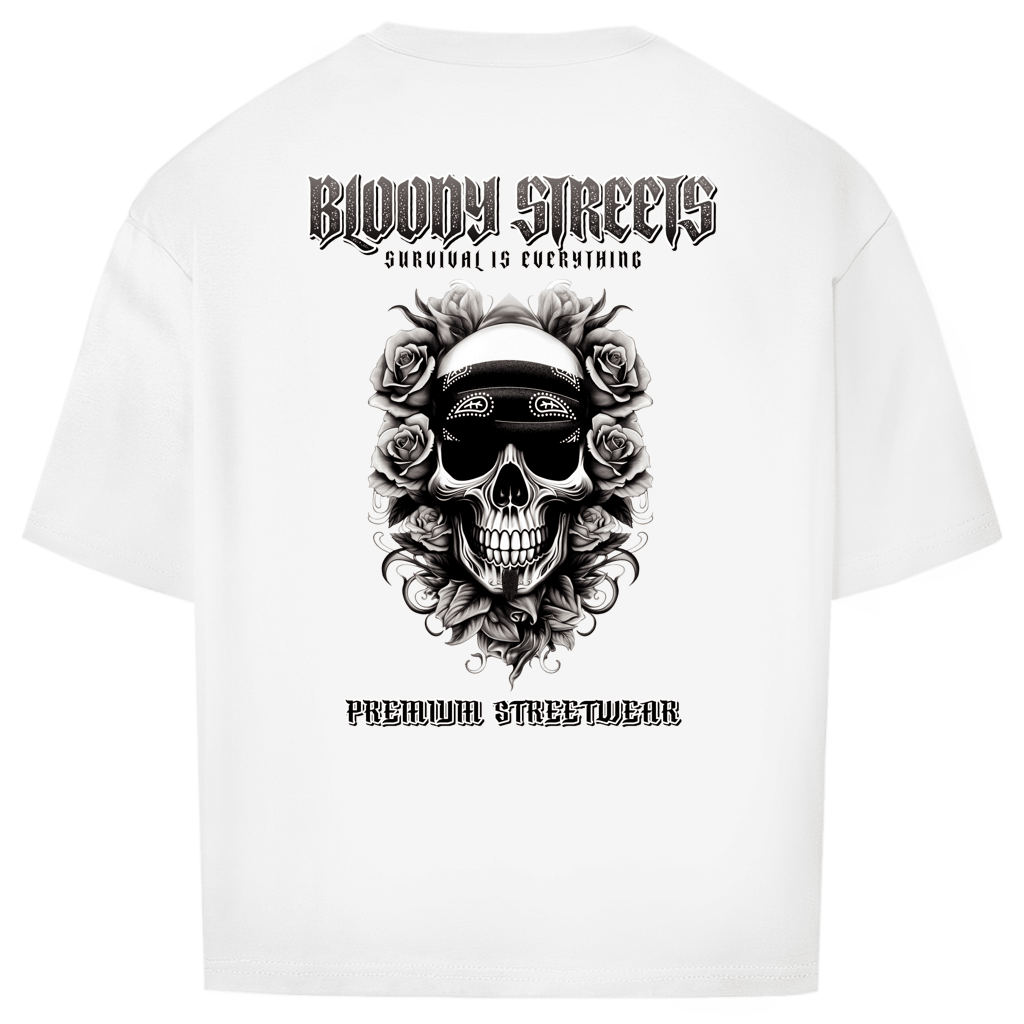 Oversize T-Shirt BS NÜRNBERG - BLOODY - STREETS.DE Streetwear Herren und Damen Hoodies, T-Shirts, Pullis
