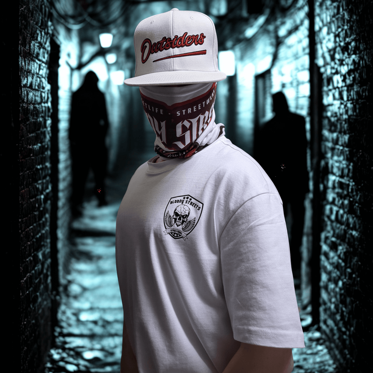 Oversize T-Shirt S.O.S. SAVE OUR STREETS BS - BLOODY - STREETS.DE Streetwear Herren und Damen Hoodies, T-Shirts, Pullis