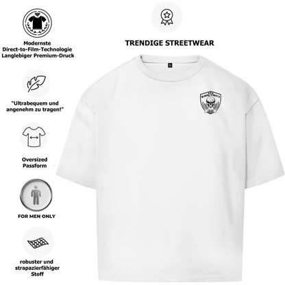 Oversize T-Shirt S.O.S. SAVE OUR STREETS BS - BLOODY - STREETS.DE Streetwear Herren und Damen Hoodies, T-Shirts, Pullis