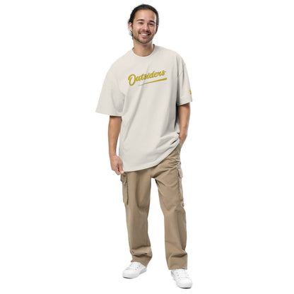 Oversized Streetwear T-Shirt BS - OUTSIDERS Vers. 2 mit verwaschenem Look