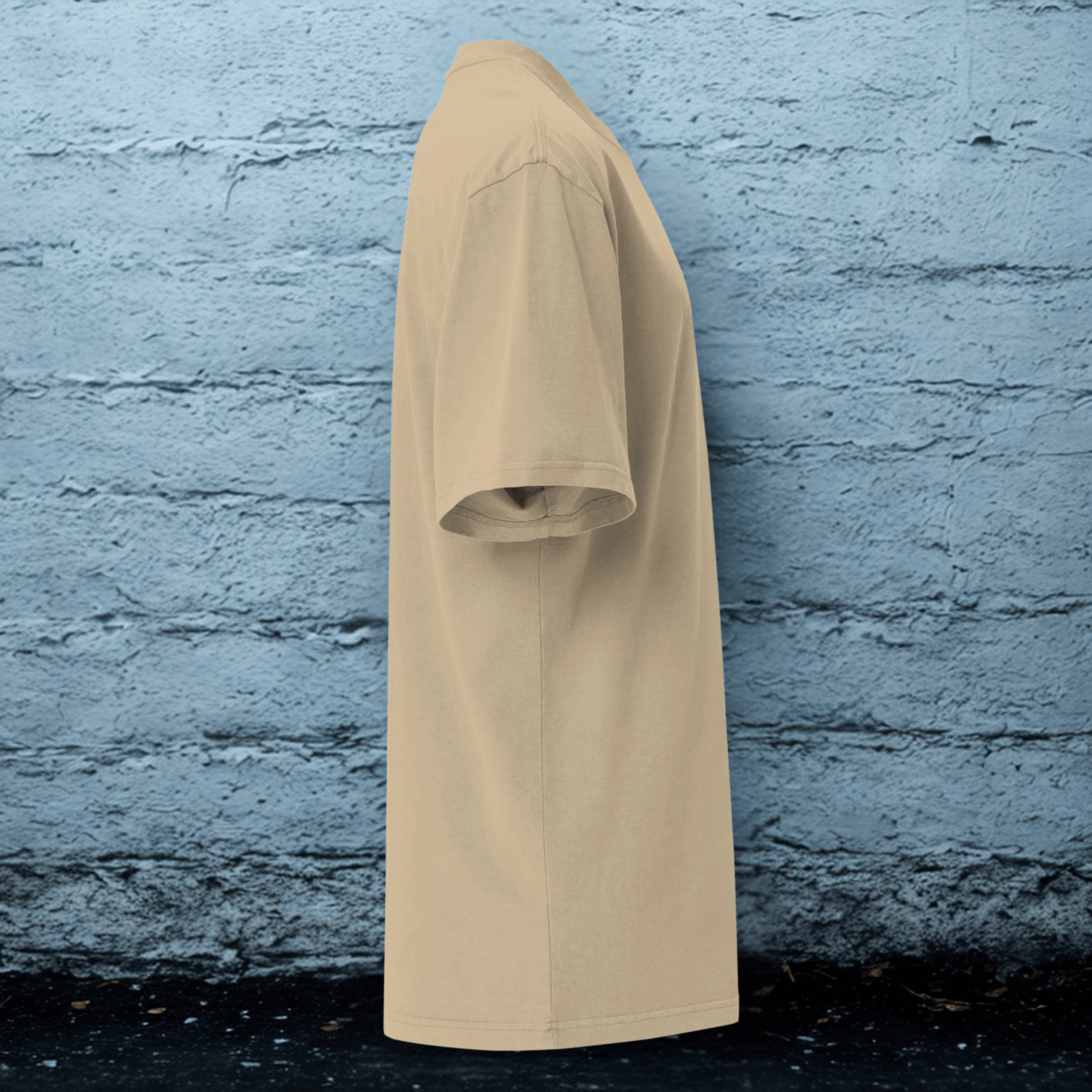 Oversized Streetwear T-Shirt mit verwaschenem Look | S.O.S. SAVE OUR STREETS - BLOODY - STREETS.DE Streetwear Herren und Damen Hoodies, T-Shirts, Pullis