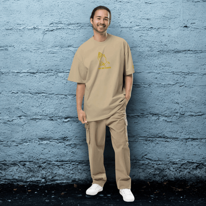 Oversized Streetwear T-Shirt mit verwaschenem Look | S.O.S. SAVE OUR STREETS - BLOODY - STREETS.DE Streetwear Herren und Damen Hoodies, T-Shirts, Pullis