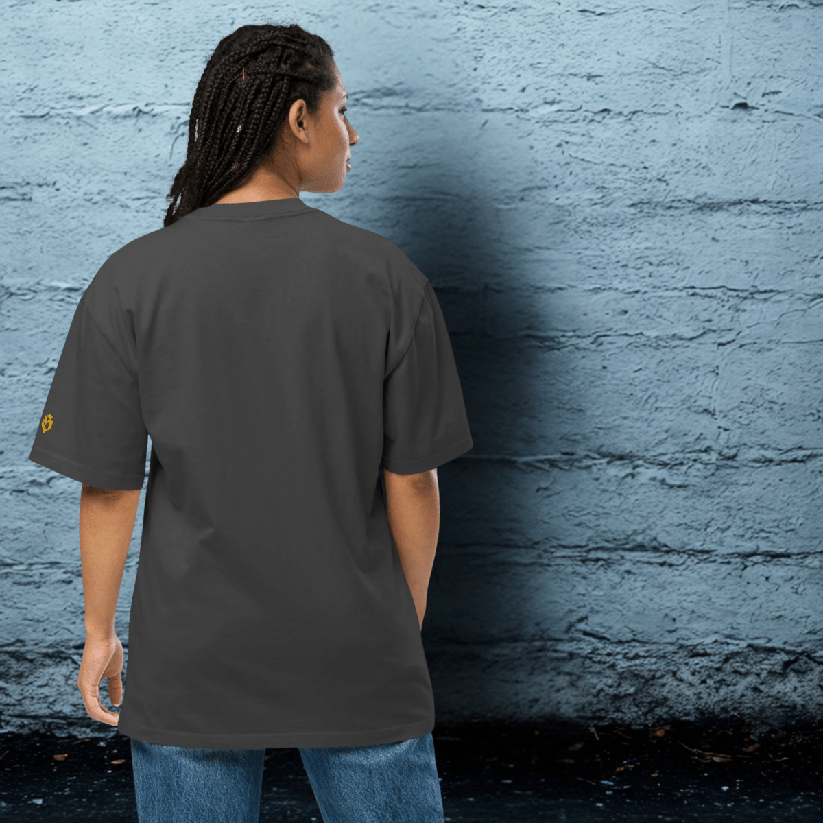 Oversized Streetwear T-Shirt mit verwaschenem Look | S.O.S. SAVE OUR STREETS - BLOODY - STREETS.DE Streetwear Herren und Damen Hoodies, T-Shirts, Pullis