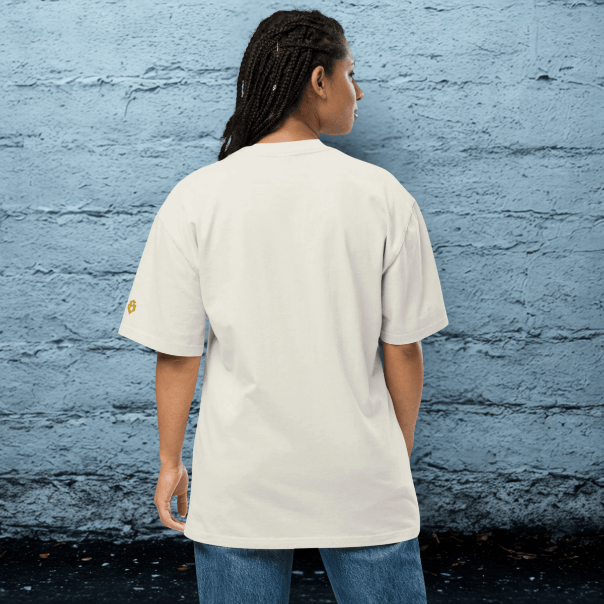 Oversized Streetwear T-Shirt mit verwaschenem Look | S.O.S. SAVE OUR STREETS - BLOODY - STREETS.DE Streetwear Herren und Damen Hoodies, T-Shirts, Pullis