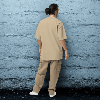 Oversized Streetwear T-Shirt mit verwaschenem Look | S.O.S. SAVE OUR STREETS - BLOODY - STREETS.DE Streetwear Herren und Damen Hoodies, T-Shirts, Pullis