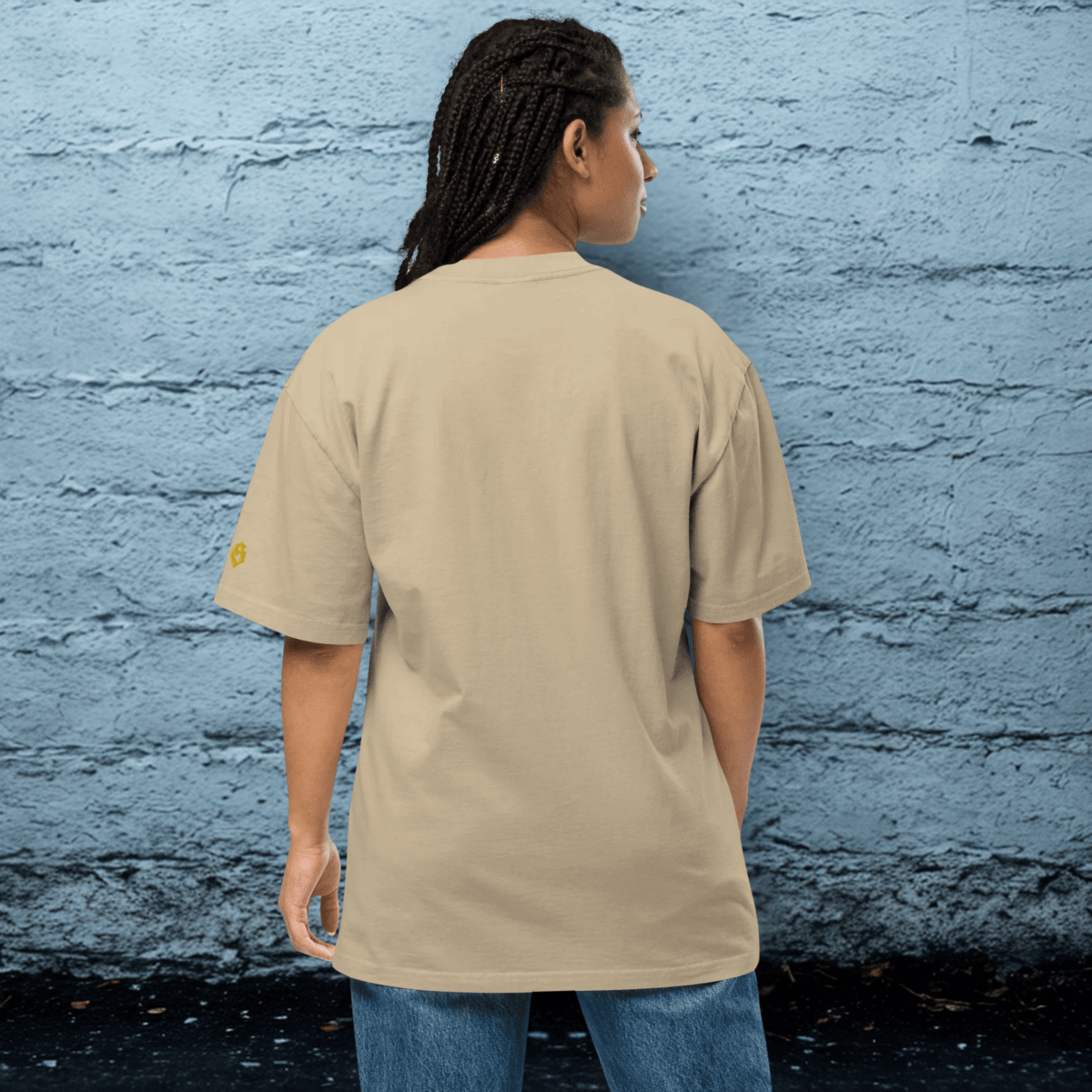 Oversized Streetwear T-Shirt mit verwaschenem Look | S.O.S. SAVE OUR STREETS - BLOODY - STREETS.DE Streetwear Herren und Damen Hoodies, T-Shirts, Pullis