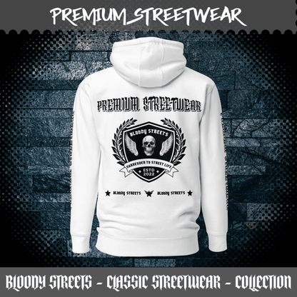 Streetwear Hoodie Bloody Streets NBG - Street Loyalty V2 - BLOODY - STREETS.DE Streetwear Herren und Damen Hoodies, T-Shirts, Pullis
