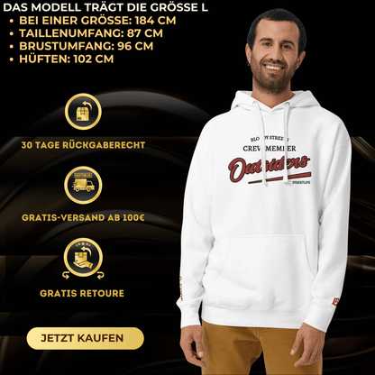 Streetwear Hoodie Unisex - BS Outsiders Stickerei - BLOODY - STREETS.DE Streetwear Herren und Damen Hoodies, T-Shirts, Pullis