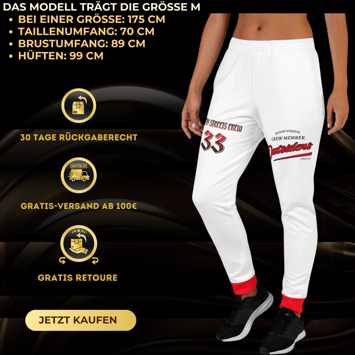 Streetwear Joggers Damen - BS OUTSIDERS - BLOODY-STREETS.DE Streetwear Herren und Damen Hoodies, T-Shirts, Pullis
