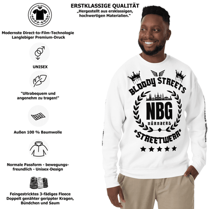 Streetwear Pullover Bloody Streets NBG - BLOODY - STREETS.DE Streetwear Herren und Damen Hoodies, T-Shirts, Pullis
