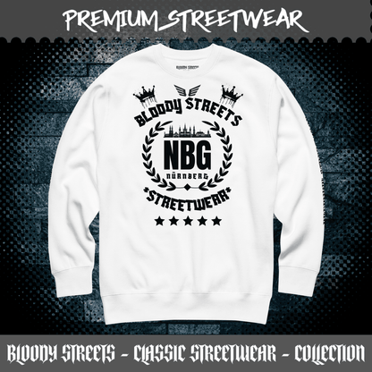 Streetwear Pullover Bloody Streets NBG - BLOODY - STREETS.DE Streetwear Herren und Damen Hoodies, T-Shirts, Pullis