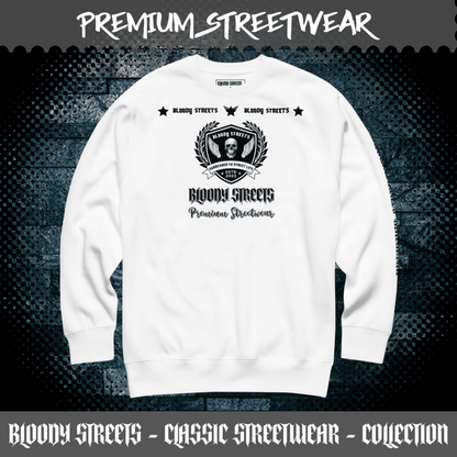 Streetwear Pullover Bloody Streets NBG - Street Loyalty V2 - BLOODY - STREETS.DE Streetwear Herren und Damen Hoodies, T-Shirts, Pullis
