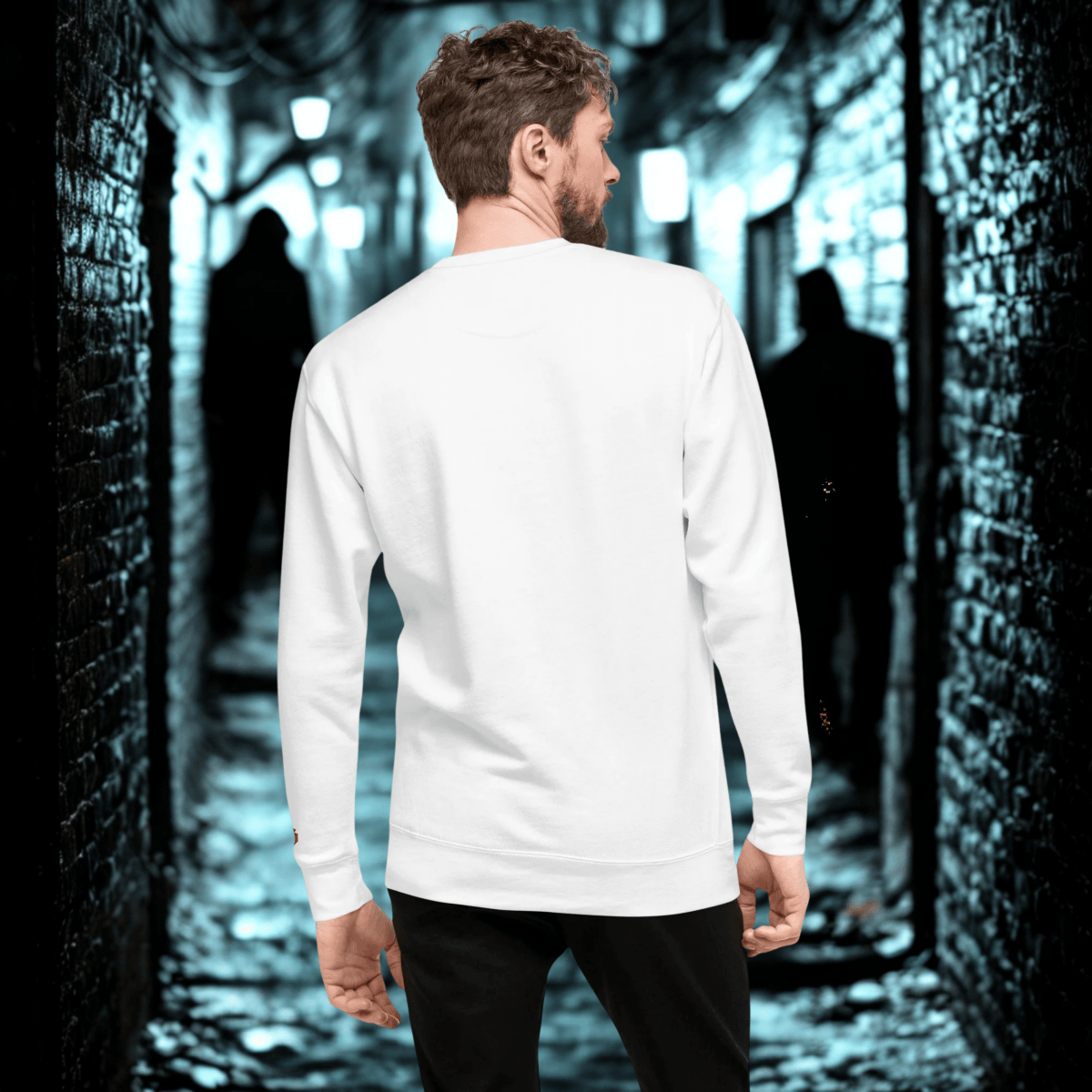 Streetwear Pullover Unisex - BS Outsiders Stickerei - BLOODY - STREETS.DE Streetwear Herren und Damen Hoodies, T-Shirts, Pullis