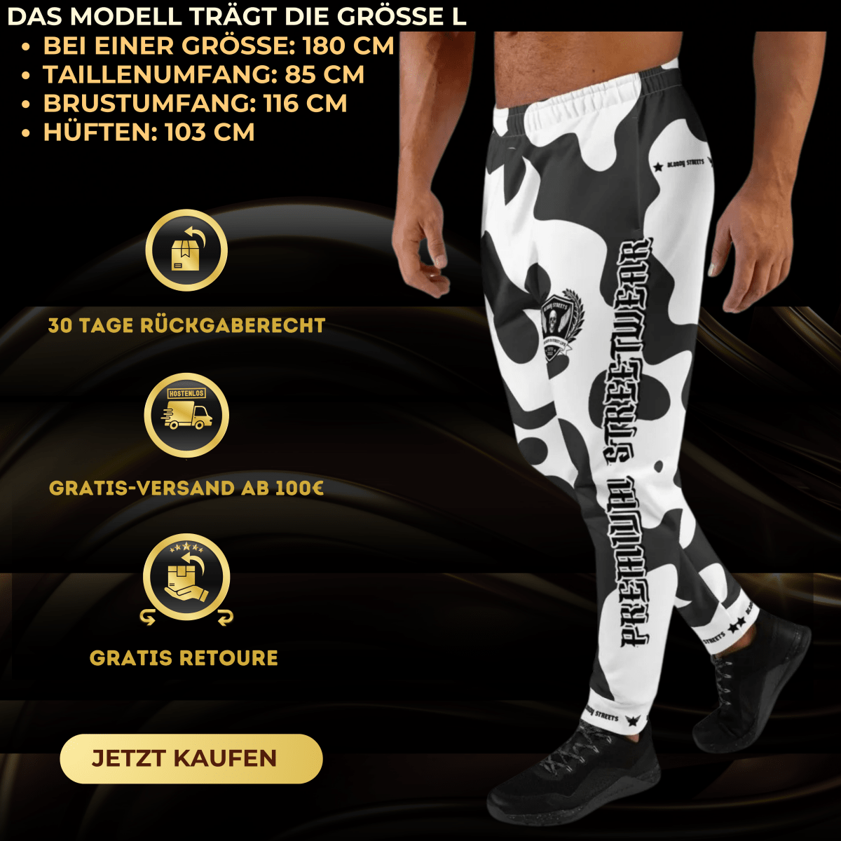 Streetwear Streetwear Männer Joggers Bloody Streets NBG - Street Loyalty - BLOODY-STREETS.DE Streetwear Herren und Damen Hoodies, T-Shirts, Pullis