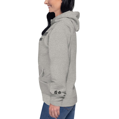 Streetwear Hoodie - IT'S TIME FOR JUSTICE - Stickerei Schrift