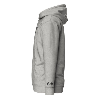 Streetwear Hoodie - IT'S TIME FOR JUSTICE - Stickerei Schrift