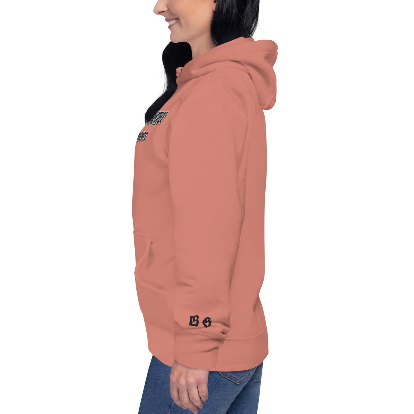 Streetwear Hoodie - IT'S TIME FOR JUSTICE - Stickerei Schrift
