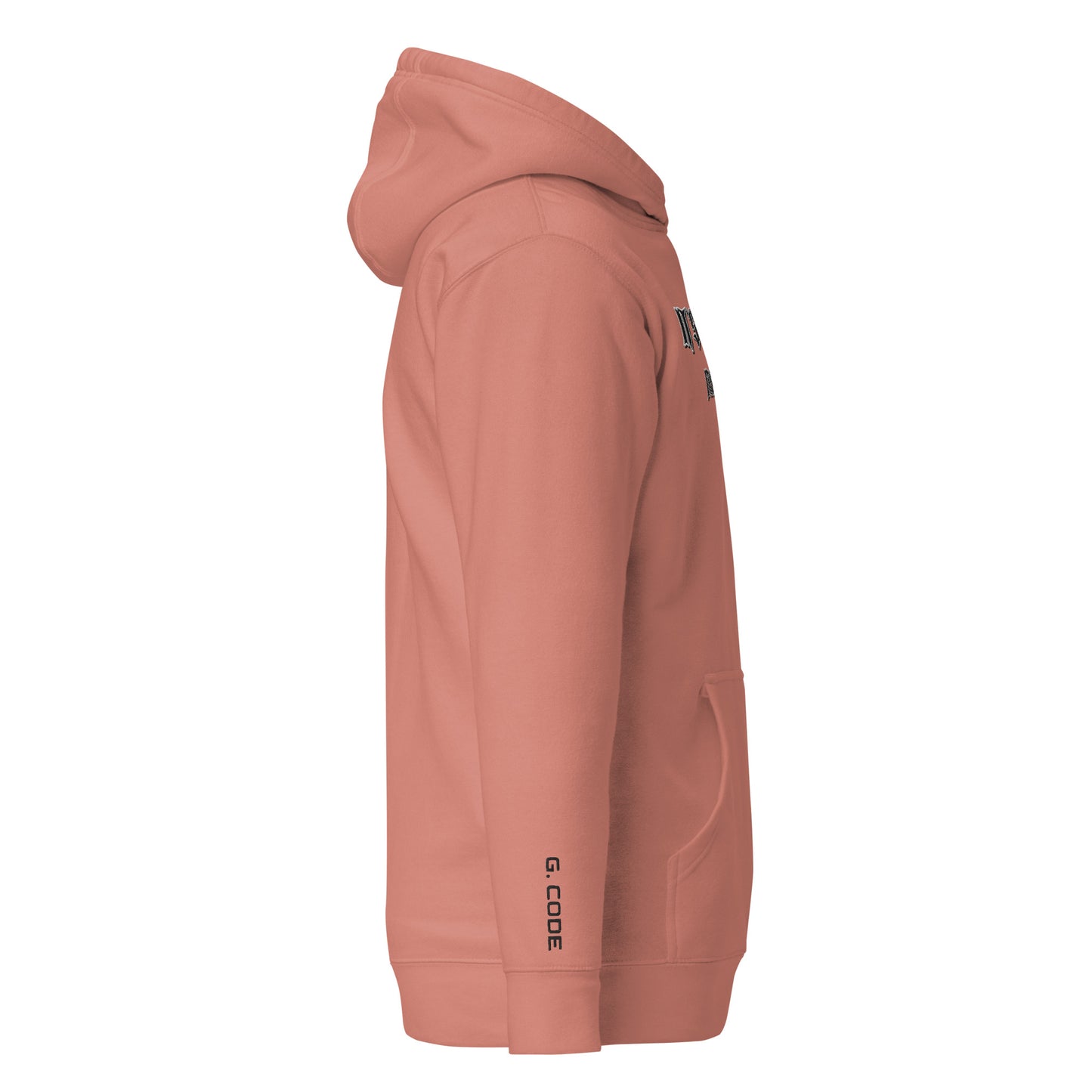 Streetwear Hoodie - IT'S TIME FOR JUSTICE - Stickerei Schrift